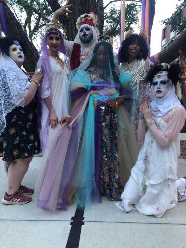 KCAI Art & Design Auction - City of Fountains Sisters
